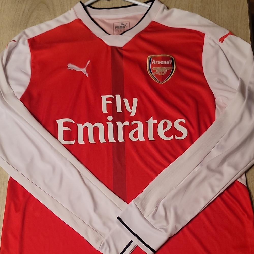2016 Vintage Arsenal Long Sleeve Home Jersey